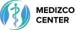 A blue ball is in the middle of a black background.